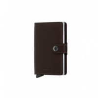 Cartera SECRID Miniwallet Original Dark Brown Marrón