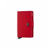 Cartera SECRID Miniwallet Original Red & Red Rojo