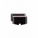 Ropa Interior Pack de Dos Calzoncillos  DIESEL Boxers Negro