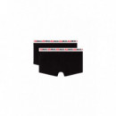 Ropa Interior Pack de Dos Calzoncillos  DIESEL Boxers Negro