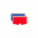 Ropa Interior Pack de Dos Calzoncillos DIESEL Boxers Azul y Rojo