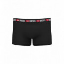 Ropa Interior Pack de Dos Calzoncillos DIESEL Boxers Negro y Gris