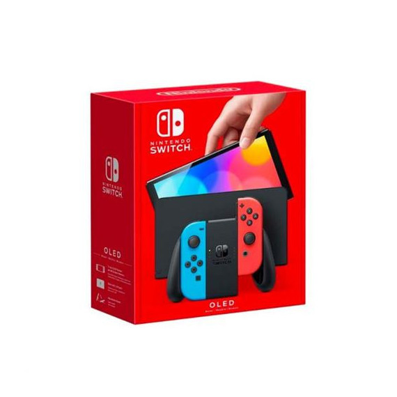 NINTENDO Switch Oled Model Azul/roja