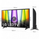 LG Televisión LG 32" 32LQ630B6LA