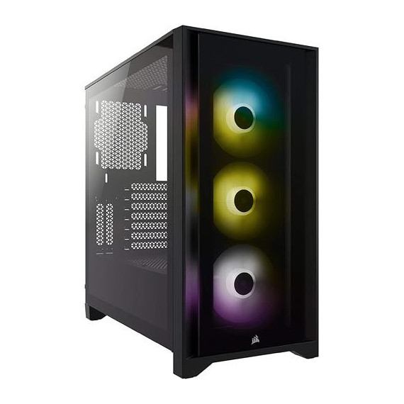 SEMITORRE CORSAIR ICUE 4000X ATX NEGRO