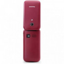 PANASONIC Telefono KX-TU400EXR Rojo