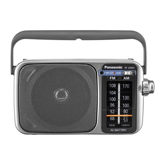 PANASONIC Radio Am/fm FR-2400D Pillas y Corriente