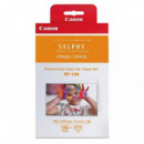 CANON RP-108 Papel Set Selphy Photo Printer