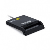 TOOQ Lector de Dni-e TQR-211B Usb-c Negro