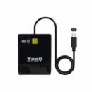 TOOQ Lector de Dni-e TQR-211B Usb-c Negro
