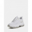 Runner Bisun 4G Logotipo Peonía de GUESS