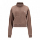 Sudadera de Terciopelo con Cierre de Cremallera GUESS