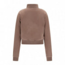 Sudadera de Terciopelo con Cierre de Cremallera GUESS