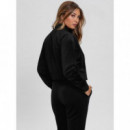 Sudadera de Terciopelo con Cierre de Cremallera GUESS