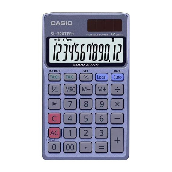 CASIO Calculadora Solar SL-320TER+