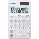 CASIO Calculadora Solar Pequeño SL-310UC Blanco 10 Digitos con Pilas