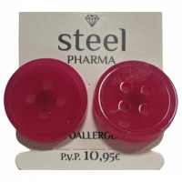 STEEL PHARMA Boton Rosa