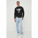 Sudadera Foil Triangle Logo de GUESS