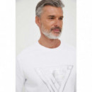 Sudadera Foil Triangle Logo de GUESS