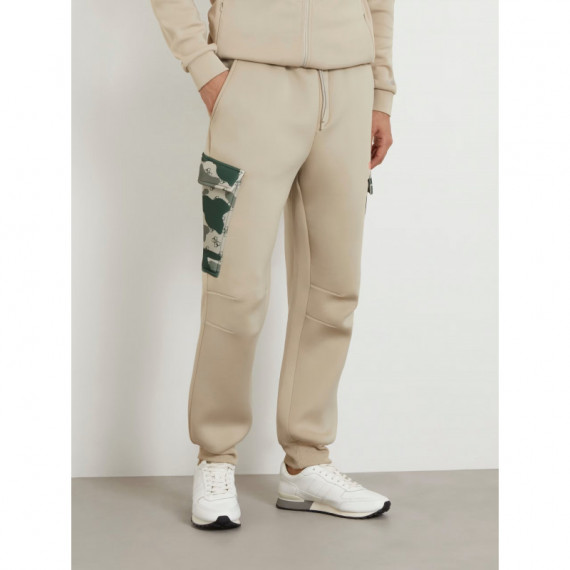 Pantalón Derych Jogger Cargo de Material Scuba GUESS