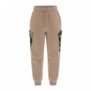 Pantalón Derych Jogger Cargo de Material Scuba GUESS