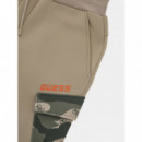 Pantalón Derych Jogger Cargo de Material Scuba GUESS