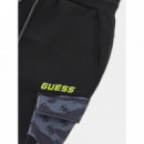 Pantalón Derych Jogger Cargo de Material Scuba GUESS