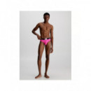 Hip Brief 3PK Fushsia Rose, Island Grn,  CALVIN KLEIN