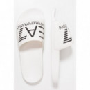 Chanclas EA7 Blanca  EA7 EMPORIO ARMANI 7