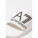 Chanclas EA7 Blanca  EA7 EMPORIO ARMANI 7