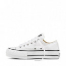 Zapatillas Plataforma CONVERSE Chuck Taylor Blancas