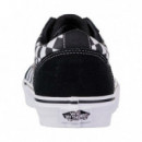 Zapatillas VANS Ward Checkered Negras y Blancas