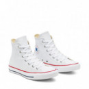 Zapatillas Altas de Piel CONVERSE Chuck Taylor Blancas