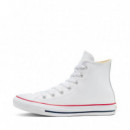 Zapatillas Altas de Piel CONVERSE Chuck Taylor Blancas