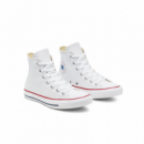 Zapatillas Altas de Piel CONVERSE Chuck Taylor Blancas