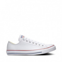 Zapatillas Bajas de Piel CONVERSE Chuck Taylor Blancas