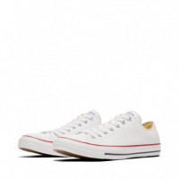 Zapatillas Bajas de Piel CONVERSE Chuck Taylor Blancas
