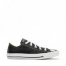 Zapatillas Bajas de Piel CONVERSE Chuck Taylor Negras
