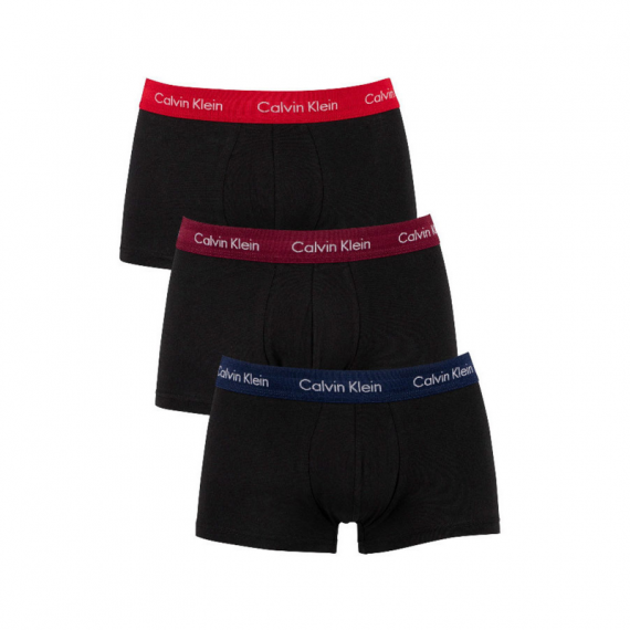 Pack de 3 Bóxers de Tiro bajo - Cotton Stretch  CALVIN KLEIN