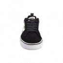 Zapatillas VANS Filmore de ante y Lona en Negro y Gris