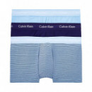 Pack de 3 Boxers de Tiro bajo CALVIN KLEIN Cotton Stretch