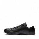 Zapatillas Bajas de Piel CONVERSE Chuck Taylor Negras