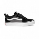 Zapatillas VANS Filmore Negras y Grises Kids