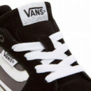 Zapatillas VANS Filmore Negras y Grises Kids