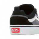 Zapatillas VANS Filmore Negras y Grises Kids