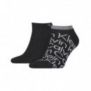 Pack de 2 Pares de Calcetines All Over Print  CALVIN KLEIN