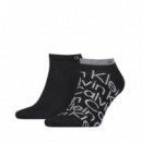 Pack de 2 Pares de Calcetines All Over Print  CALVIN KLEIN