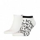 Pack de 2 Pares de Calcetines All Over Print  CALVIN KLEIN