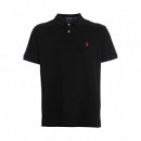 Polo Basic Mesh Black  RALPH LAUREN