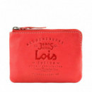 Monedero Massachusetts Rojo  LOIS